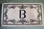 Floral Black Border