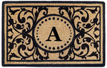 Monogrammed Heritage Coir Doormat
