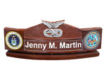 Custom Made Logo Desk Name Plate
