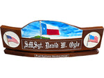 Custom Made Logo Desk Name Plate