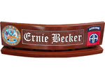 Custom Made Logo Desk Name Plate
