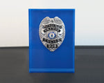 Encased 3D Badge Display