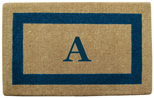 Single Blue Border