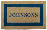 Single Blue Border