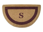 Single Brown Border Rounded