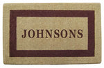 Single Brown Border