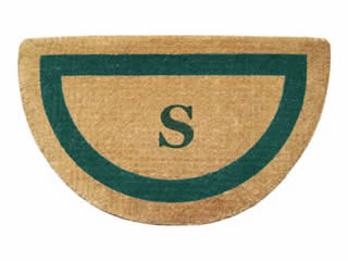 Single Green Border Rounded