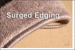 Surged Edging