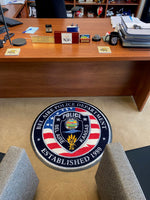 Spectrum HD High-Definition Custom Logo Rug